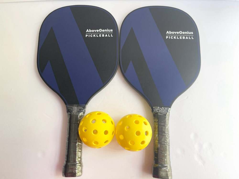 AboveGenius Pickleball Paddle Set with 2 Balls